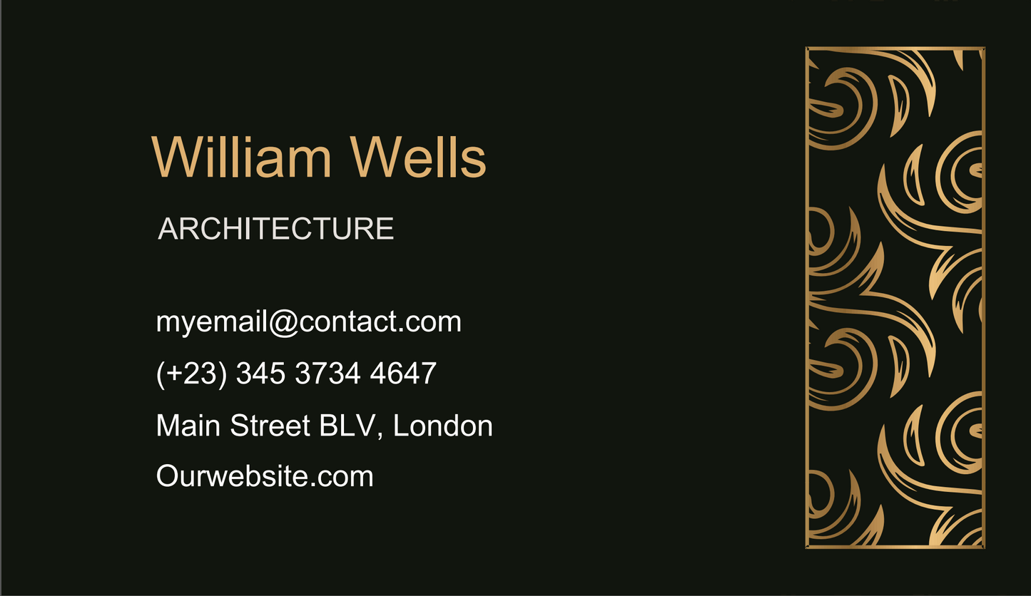 Professional Business Card